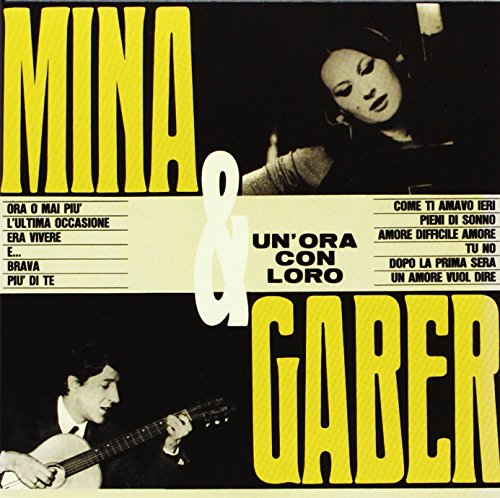CD Un\' Ora Insieme Cd papersleeve originale ( 1° pubblicazione 1965 in Lp ) Musica Italiana anni 60 Brava, L’ultima occasione, Ora o mai più, , Più’ di te, GABER - Come ti amavo ieri...