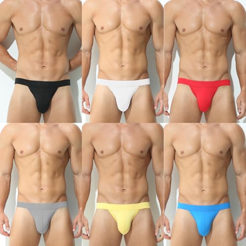 KAREN SPACE Mens Underwear Men's Bikini Underwear Ice Silk Fabric Comfortable Breathable4