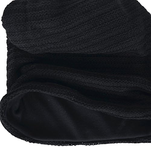 VECRY Mens Slouchy Beanie Knit Skull Cap Long Baggy Lined Winter Summer Hats
