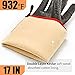 RAPICCA 932°F Heat Resistant BBQ Grill Gloves: Oil Resistant Waterproof for Smoking Grilling Cooking Barbecue Deep Frying Turkey Rotisserie Handling Hot Greacy Meat Stocking Stuffers - Long Sleeve