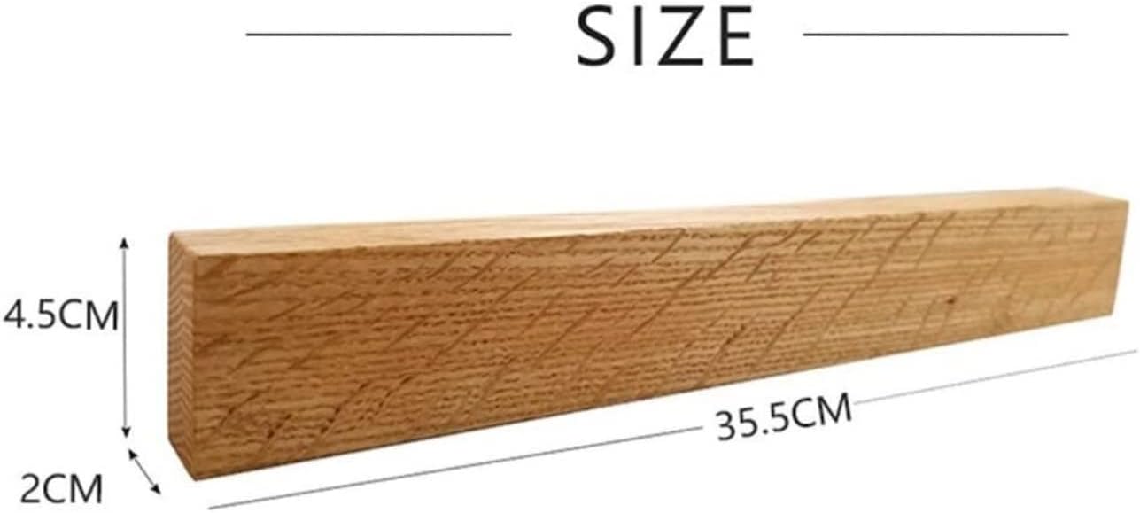 Kitchen Knife Holder Magnetic Knife Strip Wall Mounts Knife Holder Wooden Knife Rack for Storaging Knofe Holder