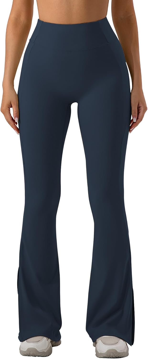 Mokoru Women's Flare Yoga Pants High Waisted Tummy Control Flared Leggings Workout Gym Bootcut Pants - Image 5