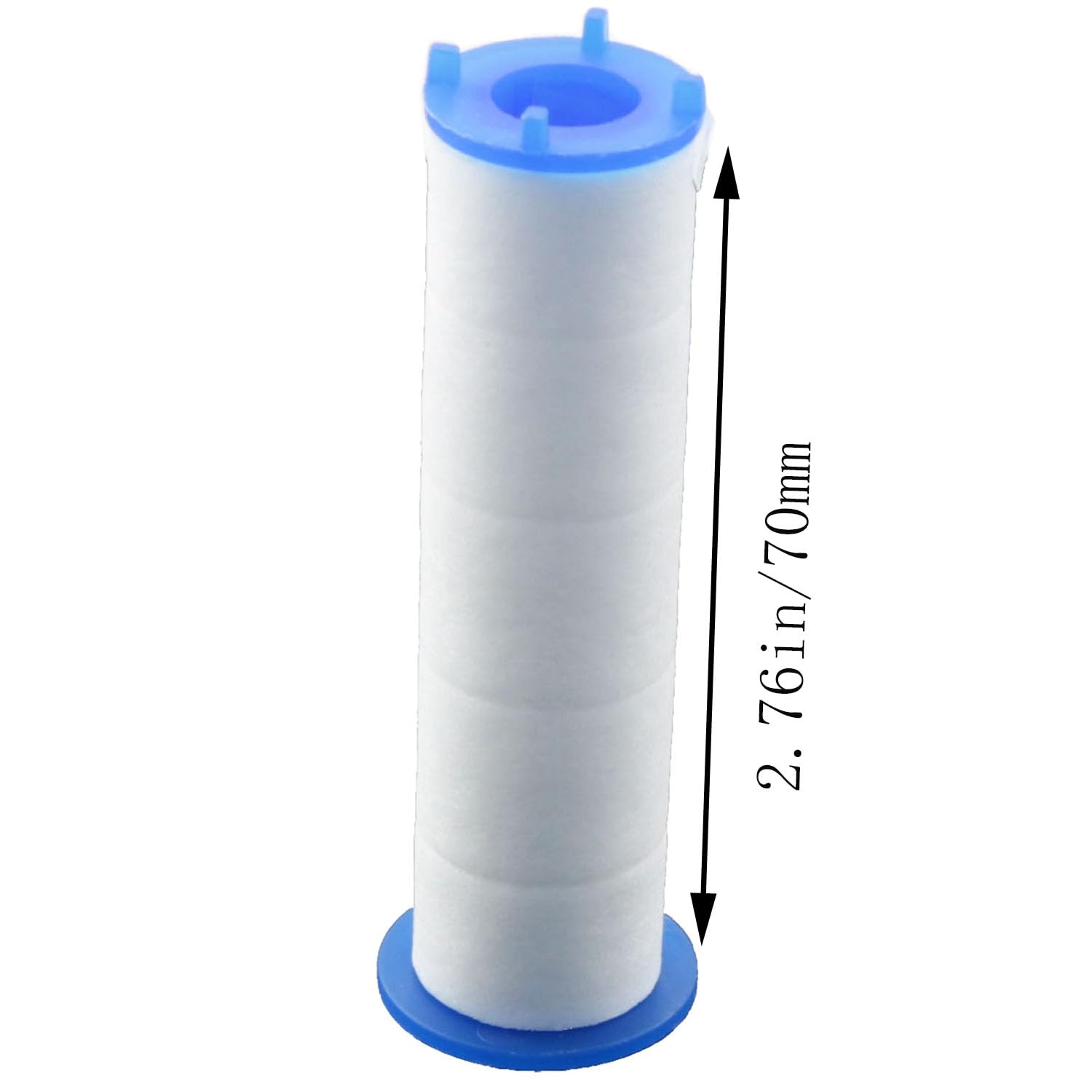 10 filtros de cabezal de ducha de algodón PP, cartucho de filtro de cabezal de ducha, filtro de algodón PP, cartucho de filtro de repuesto para ventilador de mano de alta presión