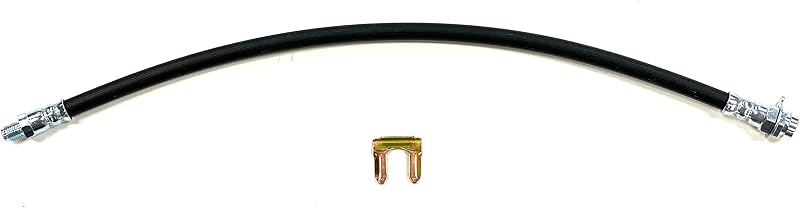 Mangueira de freio de borracha The Stop Shop com rosca 3/8"-24 – 35,56 cm