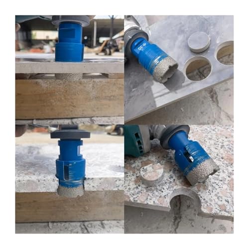 Broca de sierra de 15 mm con rosca M14 para perforar cerámica miniatura 7