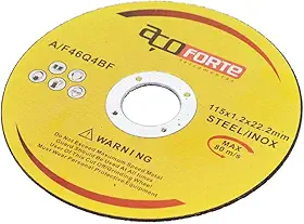 JOGO DE DISCOS DE CORTE PARA FERRO C/5 PÇS - CM36