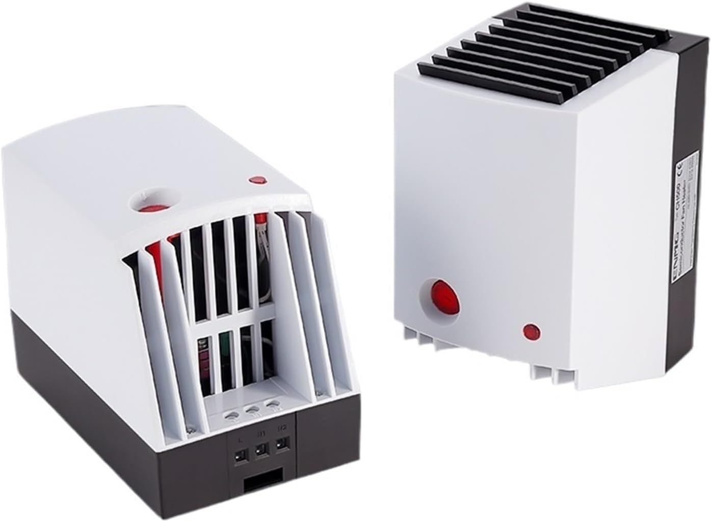 1Pcs Cabinet Space Moisture Dehumidification Temperature Control All-in-one Fan Heater CH500 650W 220V Ceramic Semicondu(CH650)