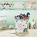 Dinosaur Nursery Decor Kids Laundry Basket Large Kid Storage Chest Trunk Woodland Stone Volcano Book Shelf Basket Collapsible Clothes Toy Bin for Baby Rectangle Hamper,45L(Green Dinosaur)