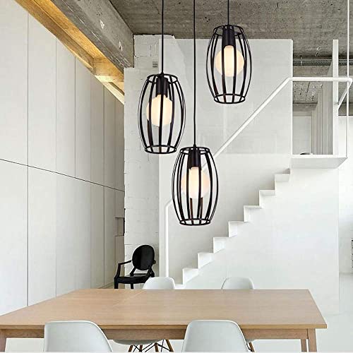 Paralume vintage, lampada a sospensione geometrica...