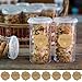 300 Made with Love Stickers1.75 with Gold Foil - for Small Business Owners, Handmade Goods, Bakery, Cookies, Cake Boxes, Bread, Chocolate Boxes, and Other Home Goods
