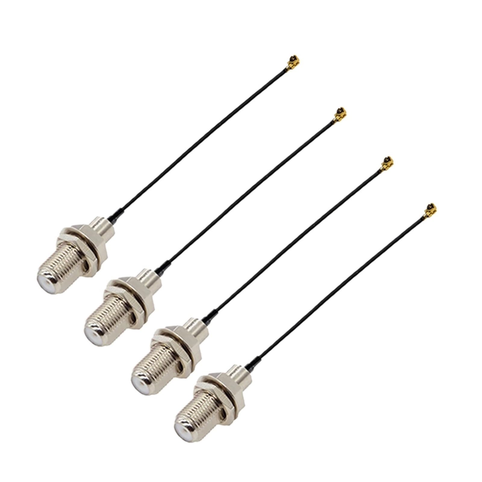 Cable coaxial RF 1.13 RG178 for antena 3G, 10 unidades, conector hembra/macho a conector hembra U.FL/MHF4, cable de extensión(F-F to MHF F-20CM)