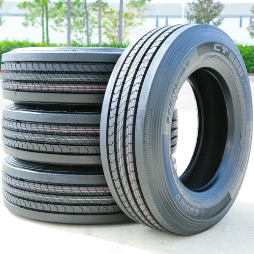 Cosmo CT588 Plus All-Season Commercial All Position Radial Tire-245/70R19.5 245/70/19.5 245/70-19.5 135/133L Load Range H LRH 16-Ply BSW Black Side Wall