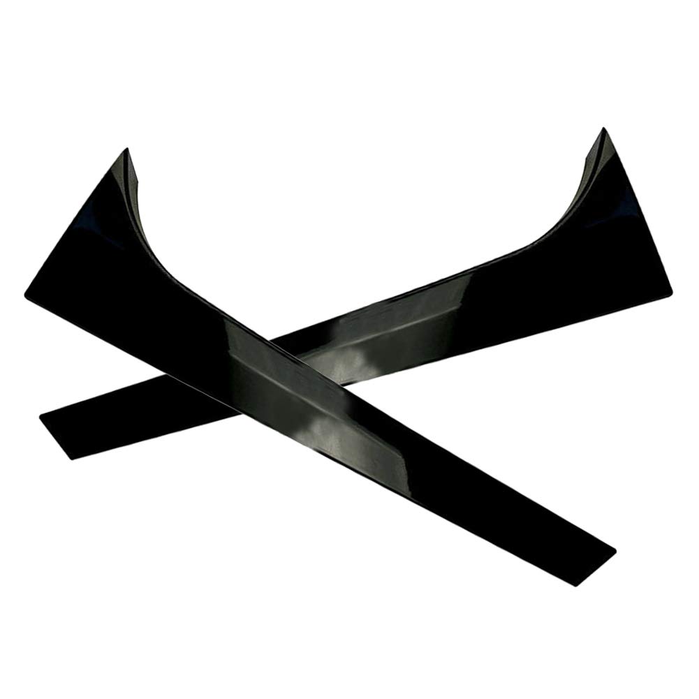 Tylne okno samochodu Spoiler boczne skrzydło osłona wykończeniowa czarny błyszczący ABS, dla KODIAQ, 2016 2017 2018 2019 2020
