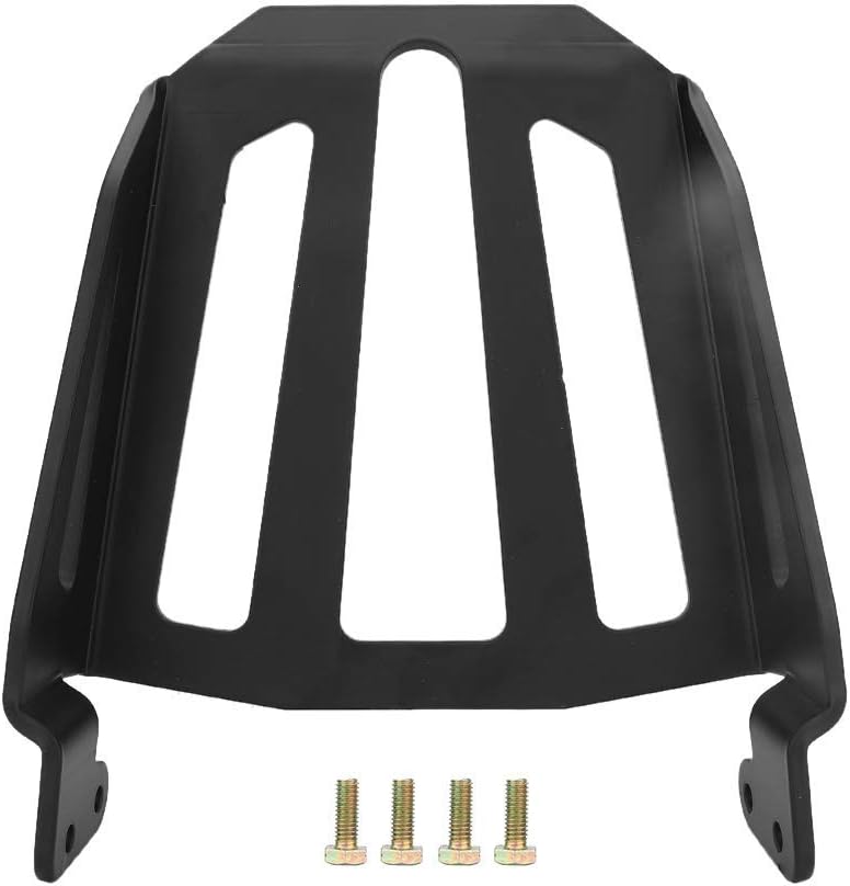 Aramox Iron Motorcycle Rear Luggage Rack, Black, compatible with YAMAHA XVS950 2017, Bolt