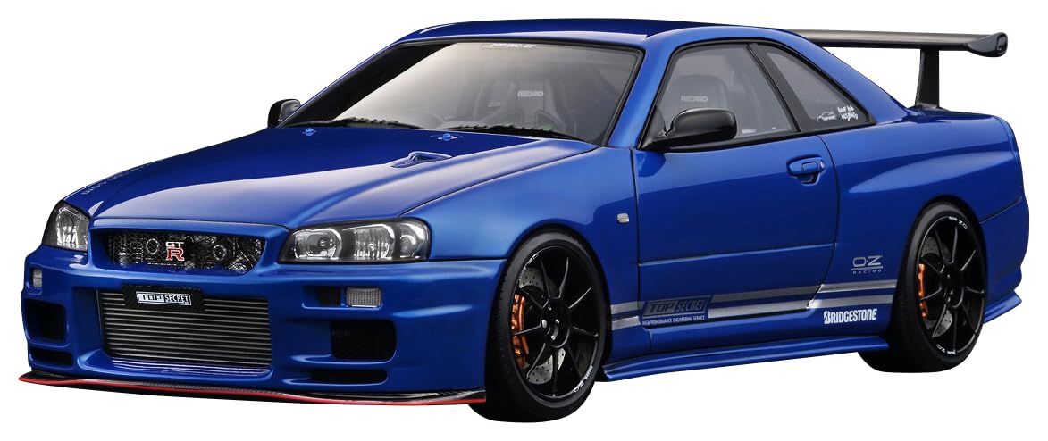 Amazon | ignition model 1/18 TOP SECRET 34GT-R (BNR34) Blue