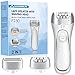 Hangsun Epilators for Women 2 in 1 Cordless Epilator and Electric Lady Shaver F230 Rechargeable Hair Removal Kit for Face, Bikini, Leg, Arms
