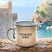Swag Brewery PROBABLY WINE | Enamel Camp Coffee Mug | Funny Gift for Wine Lovers, Moms, Dads, Women, and Men | Good for Office, Home, Bar - Anywhere You Would Open a Bottle!