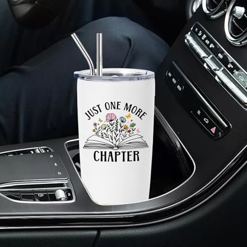 Stainless Steel Tumbler for Book Lovers - 20 Oz Gift Cup - Image 5