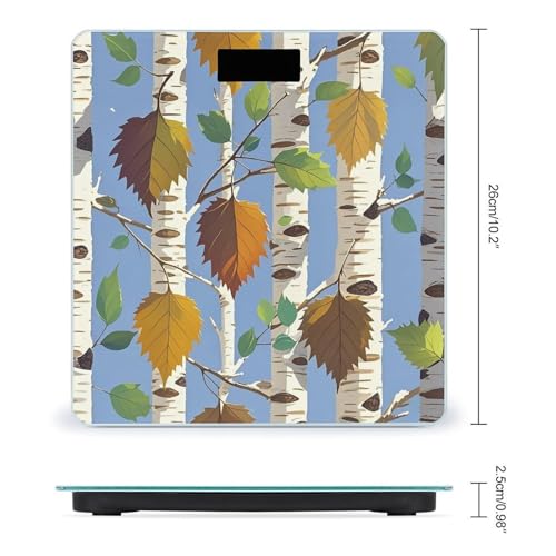 Báscula Digital de Baño con Pantalla LCD y Vidrio Templado miniatura 2