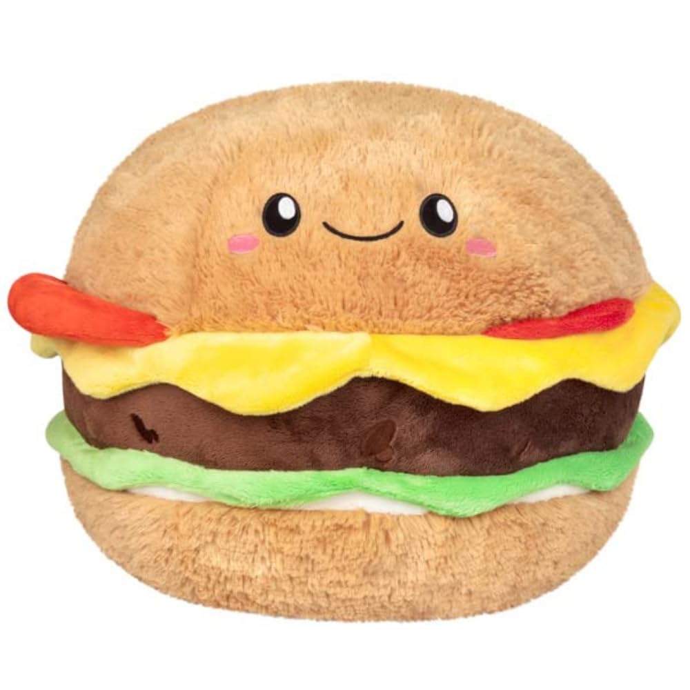 Squishable - Cheeseburger - Comfort Food Collection - 40 cm - Miękka maskotka kolekcjonerska