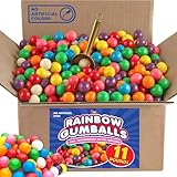 Gumballs in Bulk – Apx. 120 Gumballs - 2 Pounds - Gumballs Refill – Gumballs for Gumball Machines – Gumballs 1 Inch - Bulk Candy
