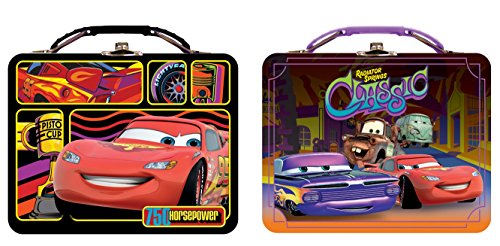 Lunch Box - Disney - Cars Metal Tin New (1 Style Only) tin617667-ast