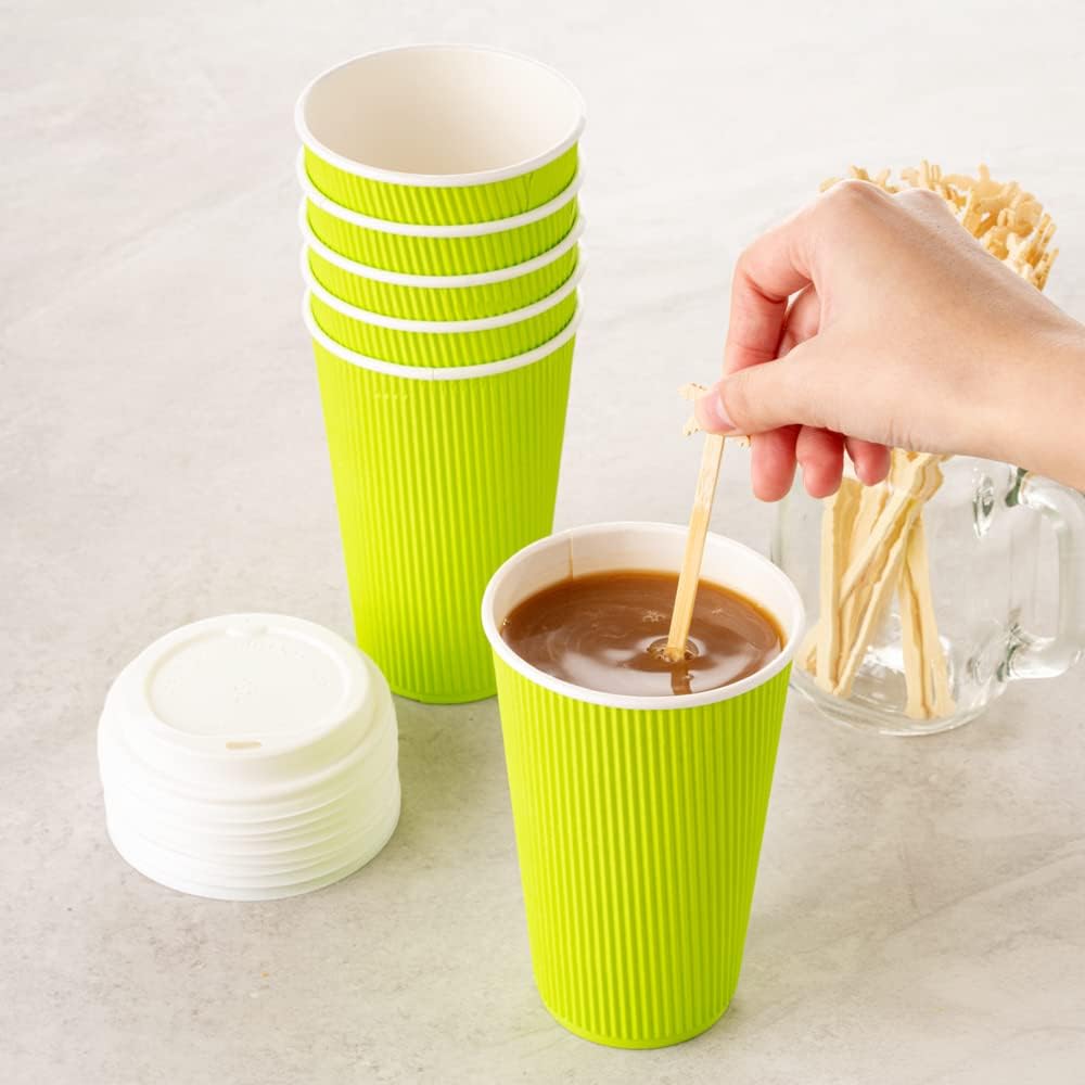 Restaurantware Restpresso 6.8 Inch Coffee Stirrers 100 Disposable Palm Tree Stir Sticks - Sturdy For Hot And Cold Beverages Bamboo Swizzle Sticks Durable Serve Iced Tea Or Hot Chocolate