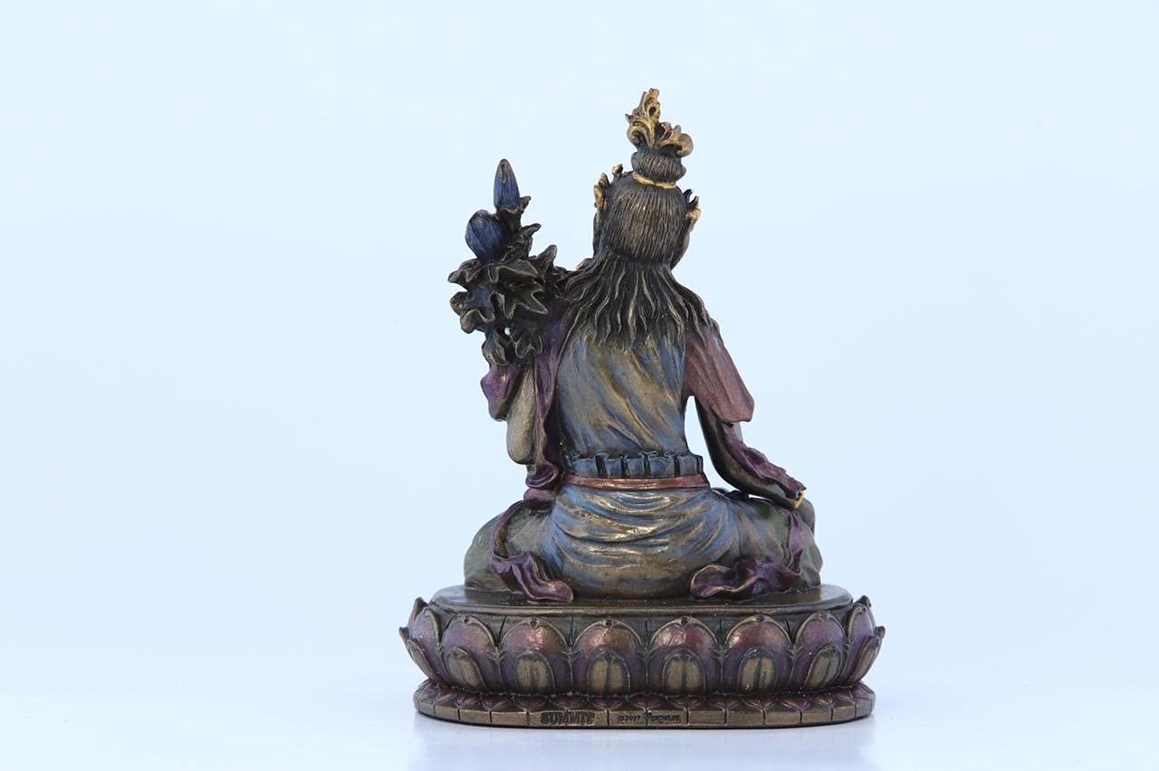 Estatua de Tara blanca, Estatua de Tara, 6 pulgadas, Diosa tibetana, Dios tibetano, Budismo, Salvador budista, Estatua de Tara blanca, Tara blanca