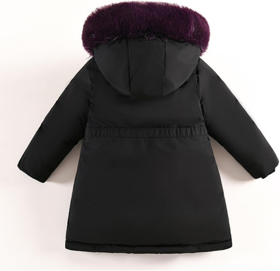 Ohrwurm Girls Winter Coat Heavyweight Hooded Puffer Jacket Kid Parka Fleece Snow Outwear - Image 5