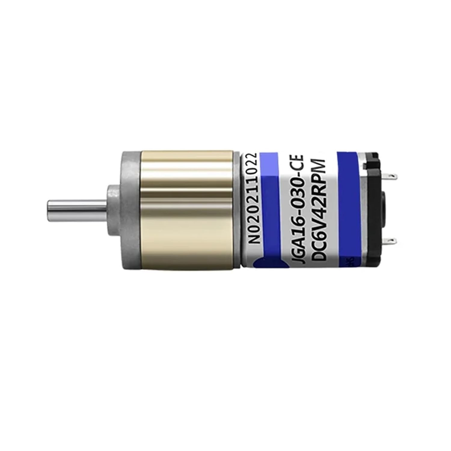 1PCS JGA16-030 16mm 030 Micro Speed Motor 12v Low Speed High Motor Can Speed Control and Reverse Rotation Motor(29RPM)