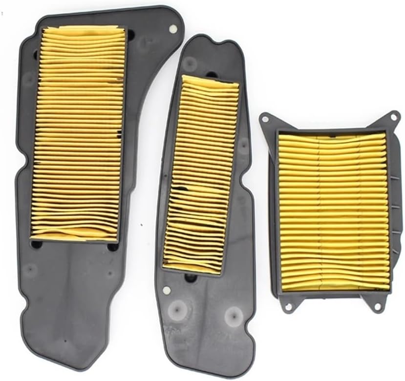 A Filter Elements 1st 2nd Crankcase A Cleaner Filters Fit For Ya YP400 YP400G Maje 2004-2015 YP400R X-Max 400 2013-2018(3Pcs Set)