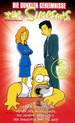 Preisvergleich Produktbild Die Simpsons - Die dunklen Geheimnisse [VHS]