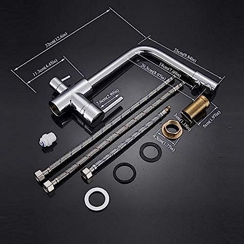 Robinet de cuisine rotatif pour purifier l'eau de cuisson