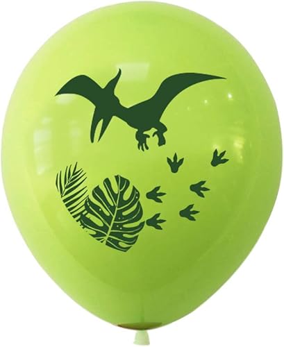 Miniatura 4 de Globos de fiesta de dinosaurios, globos de Pterosaurio Raptors ROAR para baby shower, dinosaurio, selva, jurásico, fiesta de cumpleaños, suministros