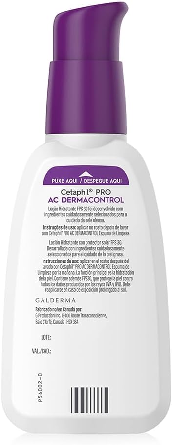 Imagem frontal do frasco do produto em fundo neutro.