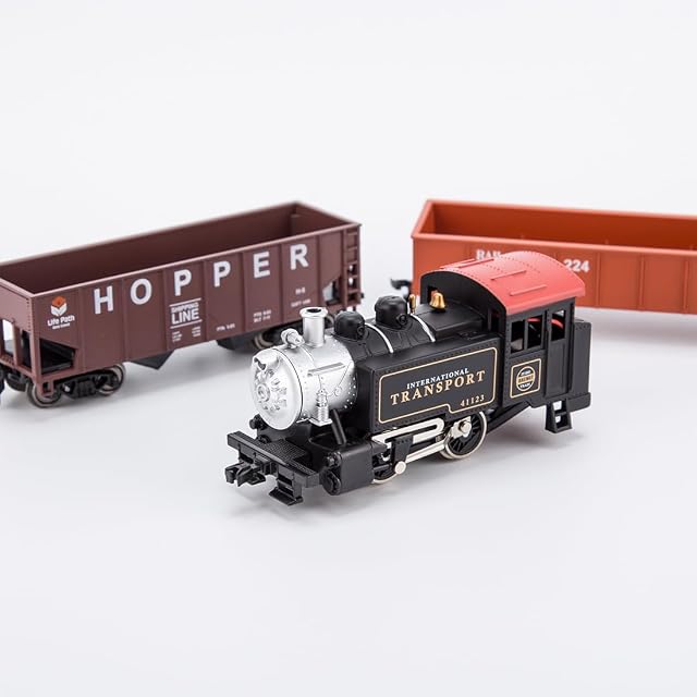 Foto 7 de 8 de YUTT Juego de tren de locomotora de vapor 1/87 HO