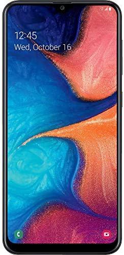 total wireless Samsung Galaxy A20 4G LTE Prepaid Smartphone (Locked) - Black - 32GB - Sim Card Included - CDMA
