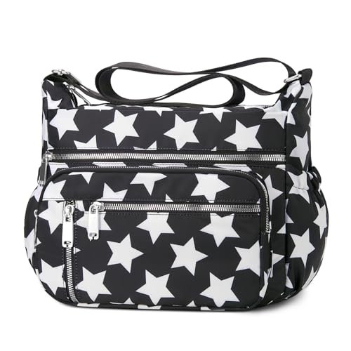 Image of NPBAG Crossbody Bag for Women, Shoulder Purse Handbag Messenger Bag, Trendy Pocketbooks, Waterproof and Multi-Pockets