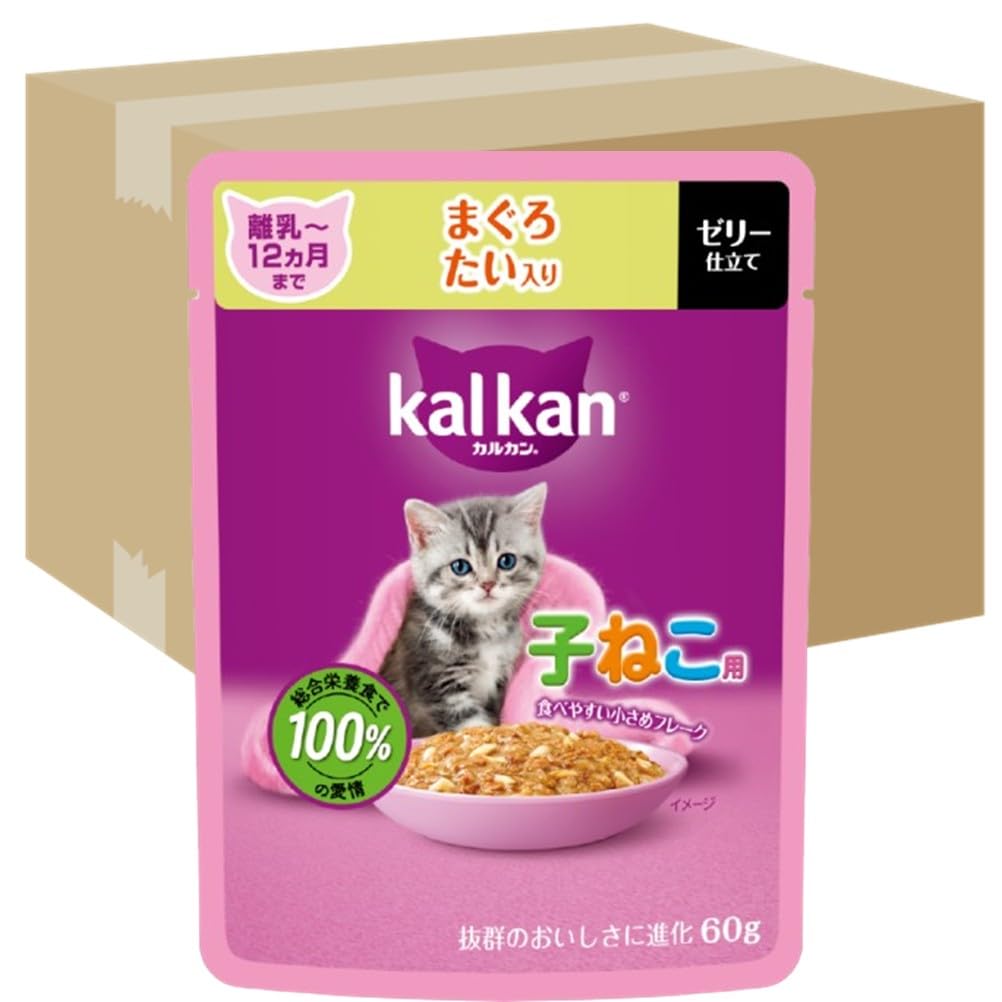 Amazon.co.jp: カルカン パウチ 子猫用 60g×120袋(12袋入り×10箱