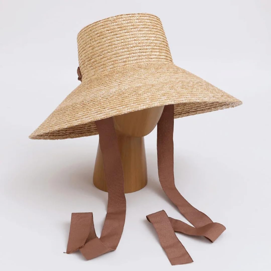 Sonnenhut Strohhut Hut Frauen Strohmüte Mit Breitem Krempigel Sonnenhüte Sonnenhüte Uv Sonnenschutz Strandhut Wind Reisehut