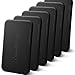 Moldable Plastic Form Card[6 Pack], CloudValley Friendly Polymorph Plastic Glue Handy Pocket Sized thermoplastic Sheet/Mould/mend/Make [Black]