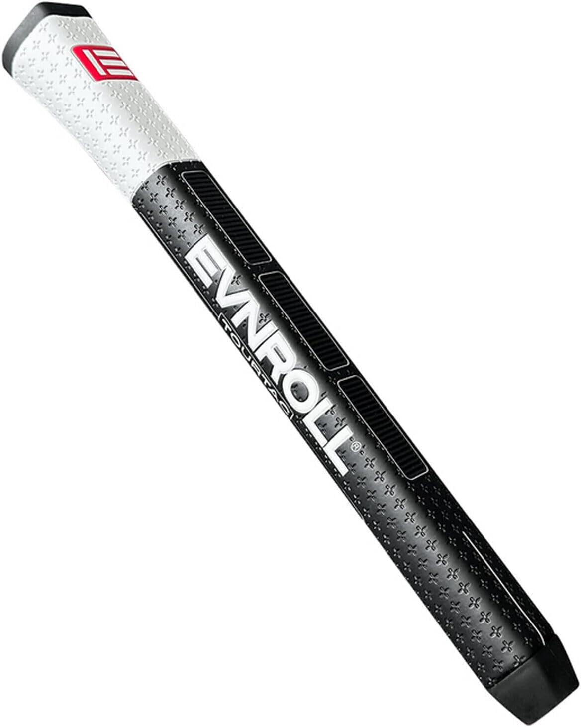 Evnroll New Tour Tac BlackWhite 90g Midsize Putter Grip Tour Tac Putter Grip