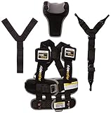 Ride Safer Delight Travel Vest, Small Black – Includes Tether and Neck Pillow