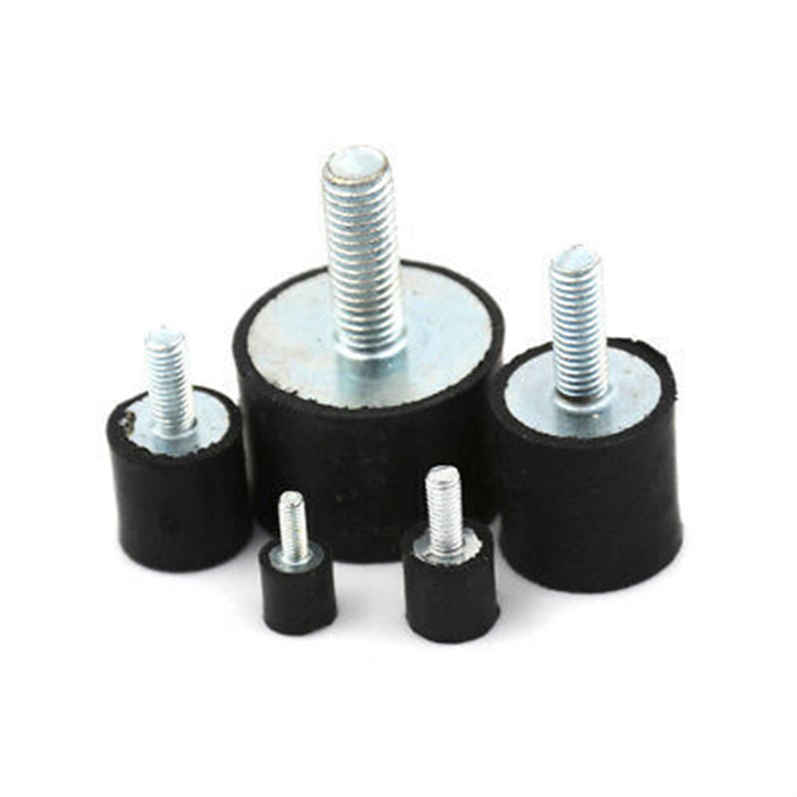 Supporto in gomma Tractive, isolatori di vibrazioni, 1 pezzo M3 M4 M5 M6 M8, supporto isolante per vibrazioni per compressori d'aria, saldatrici ammortizzanti (30 x 20 mm M8)