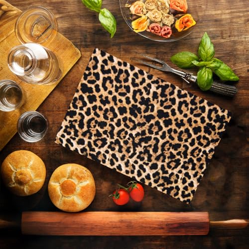 Tabla de Cortar de Vidrio Temperado con Estampado Leopardo miniatura 2