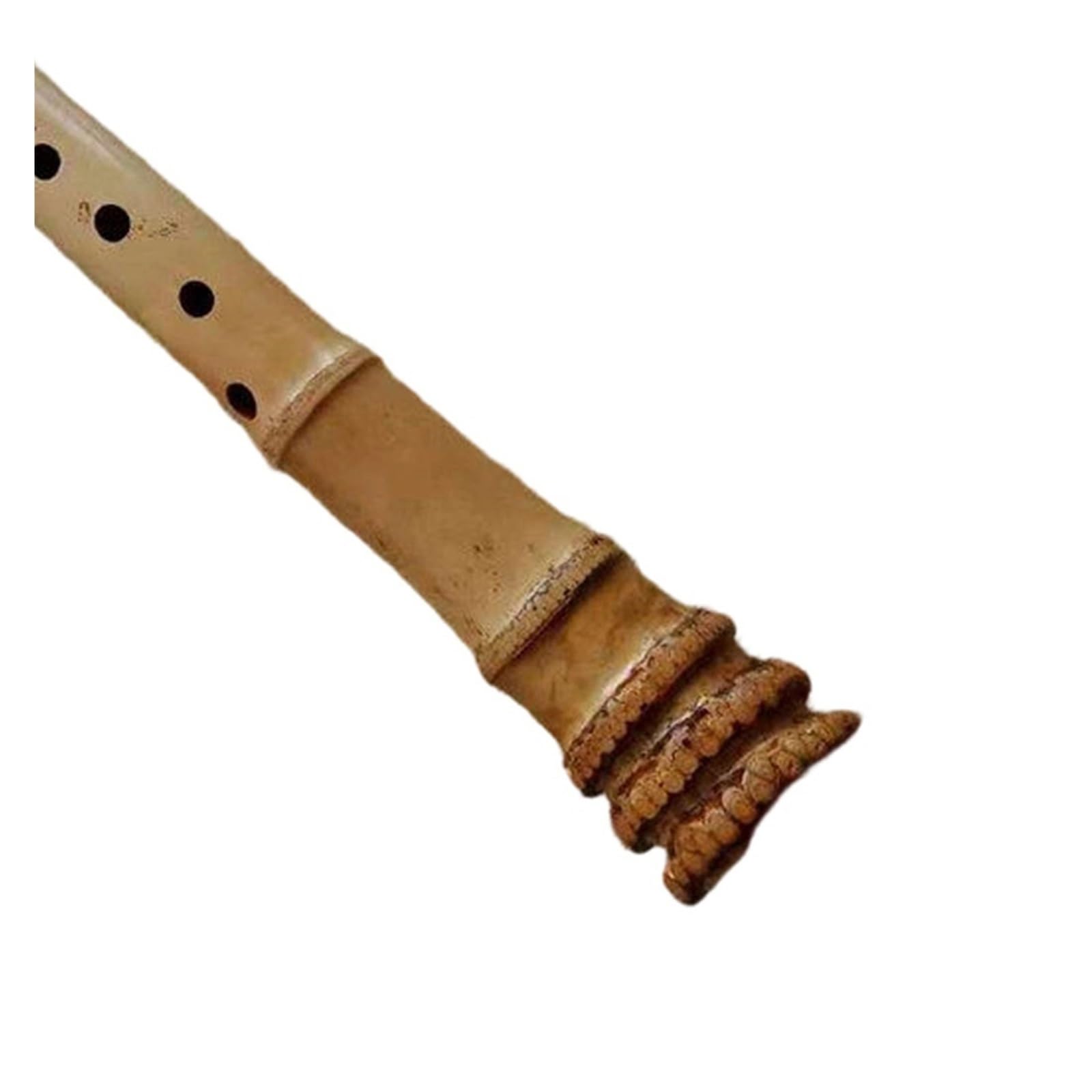 Flûte Professionnelle En Bambou Instrument Shakuhachi À Huit Trous Fait La Main Professionnel Traditionnel Facile Apprendre Pour Les Débutants(G major forehand)