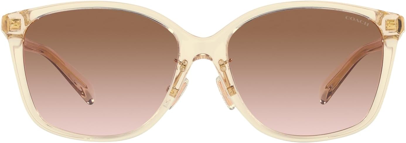 【未使用に近い♡】コーチ 度なし サングラス アイウェア HC8361F ピンク Amazon | HC8361F CH617 Asian Full Fit | サングラス 通販