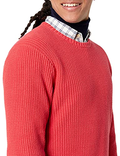 Goodthreads Men's Soft Cotton Rib Stitch Crewneck Sweater3
