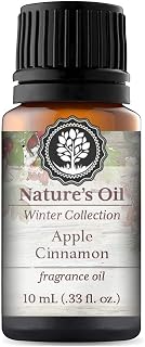 Apple Cinnamon Fragrance Oil 10ml for Diffuser, Making Soap, Candles, Lotion, Home Scents, Linen Spray and Lotion