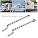 Raguso Hatch Support Spring, 2pcs 304 Stainless Steel 8 1/4in Safe High Strength Efficient Hatch Support Adjuster for for Yacht